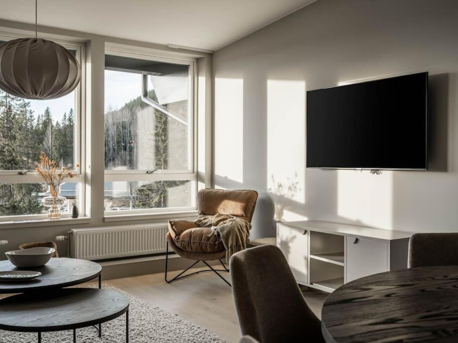 Chic Are Apt For 6 Ski-In-Ski-Out With Sauna Exterior photo